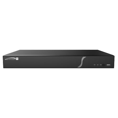 16 Channel 4K H.265 NVR With PoE And 1 SATA- 8TB NDAA Compliant